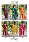 Mannat Vol 3 By Ossm Viscose Kurti With Bottom Dupatta Wholesalers In Surat
